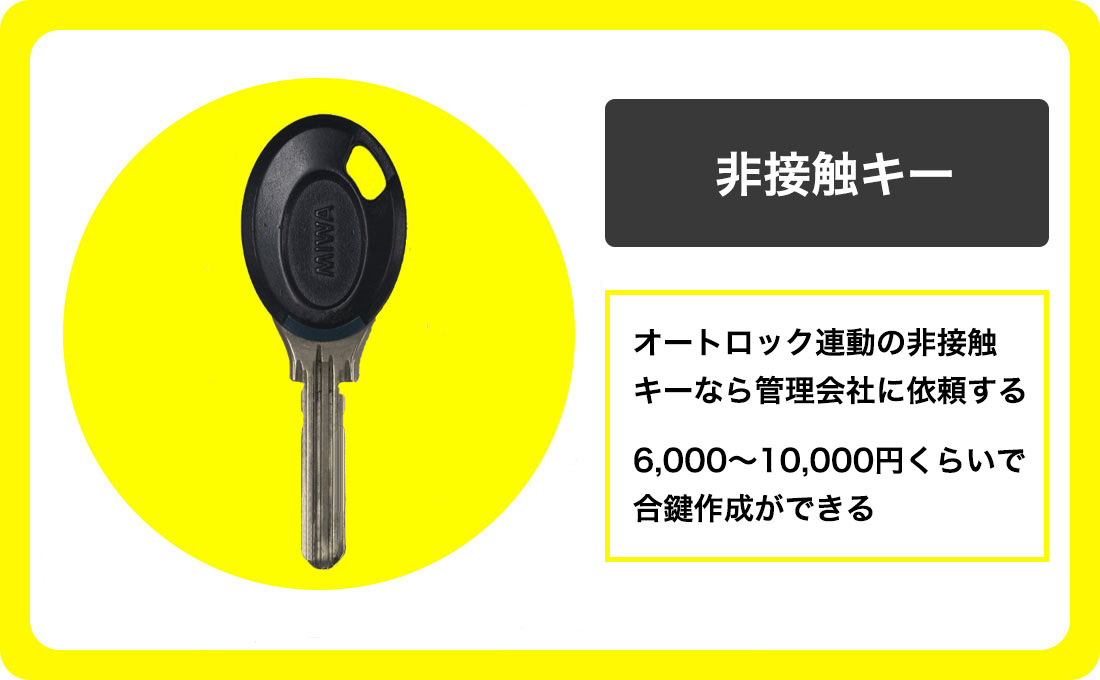 オートロック連動のディンプルキーの合鍵を作成する方法