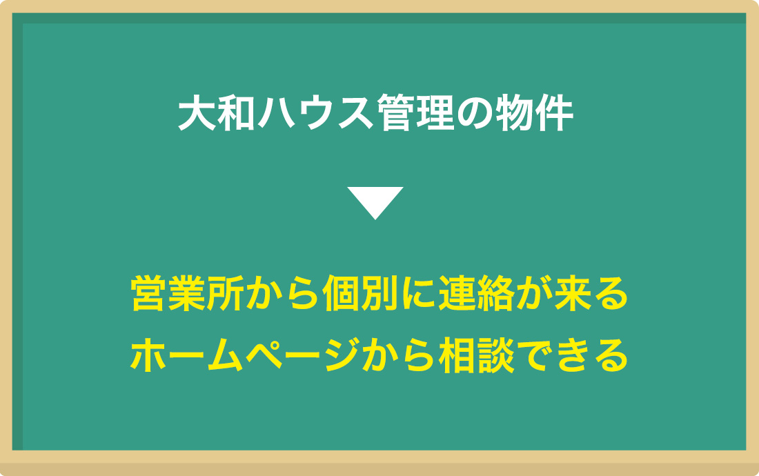 大和ハウス：鍵の交換費用は、各管轄の営業所から個別に案内される